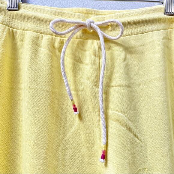 Marine Layer Blake Vintage Terry Drawstring Joggers Banana Yellow Women's Small - Picture 6 of 7